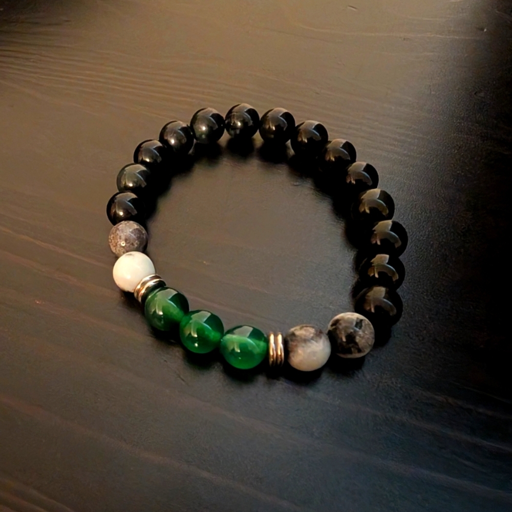 3 Stone Beaded Bracelets For $20!
